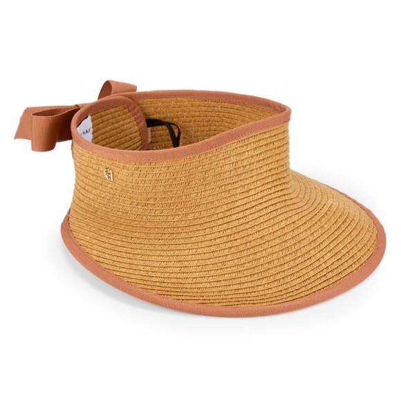 Cole Haan Packable Paper Visor Sun Hat, NWT - Picture 1 of 13